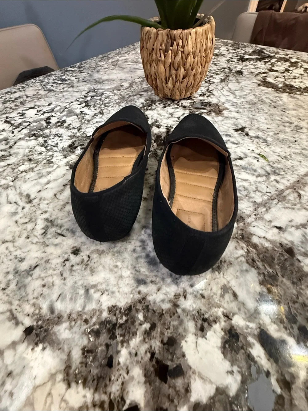 Lucky Brand Peyton Black Slip-On Loafers  woman’s size 10